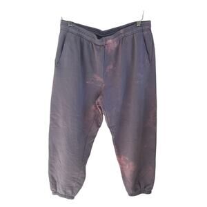The Constant Aritzia Large Jogger Sweatpants Tie Dye Soft Cozy